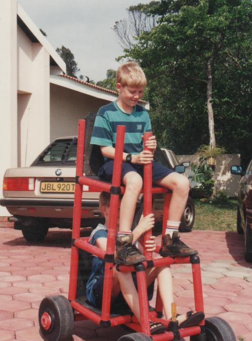 Jumeaux sur un véhicule QUADRO