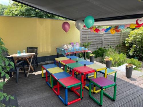 Coin détente QUADRO pour l’anniversaire d’un enfant